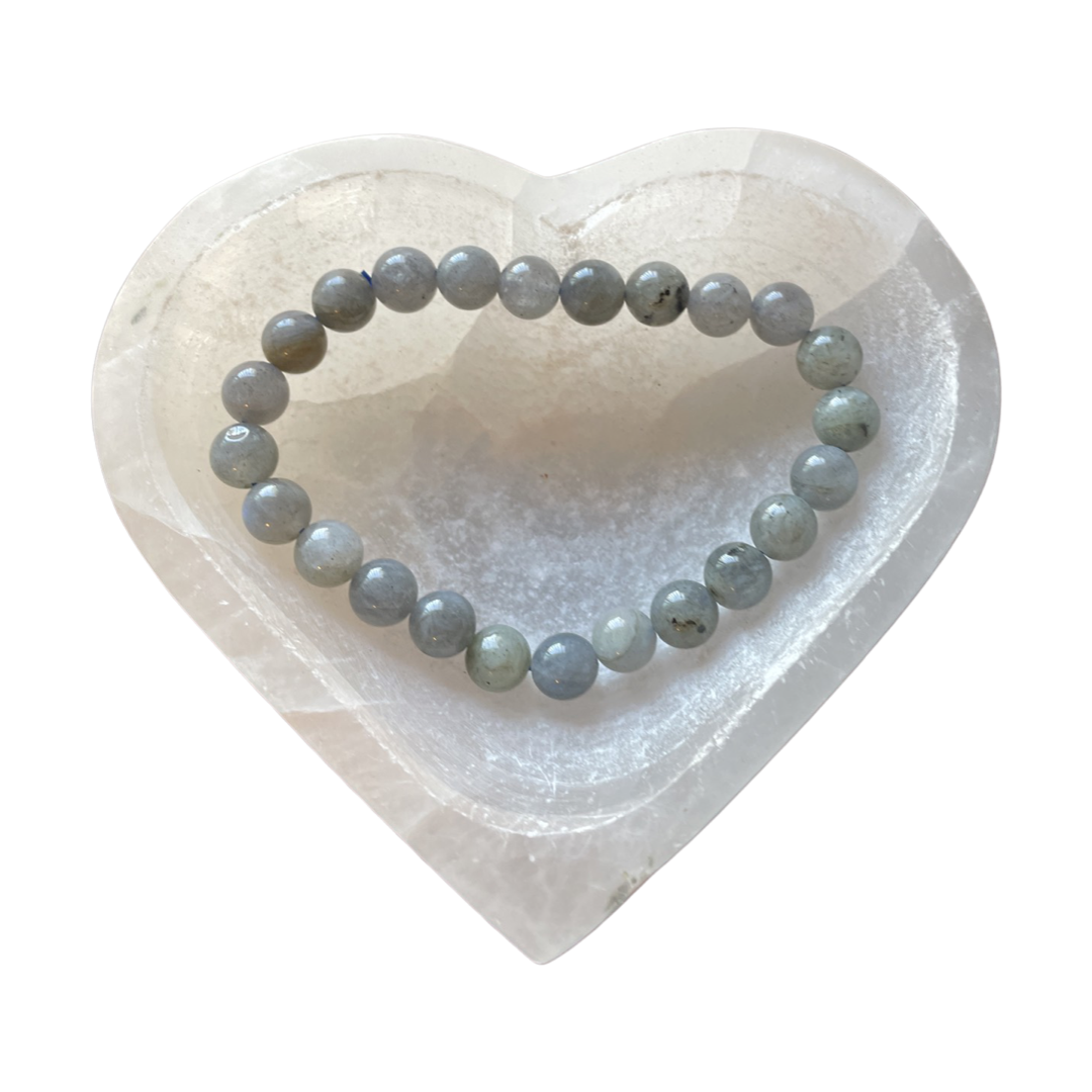 Labradorite Bead Bracelet