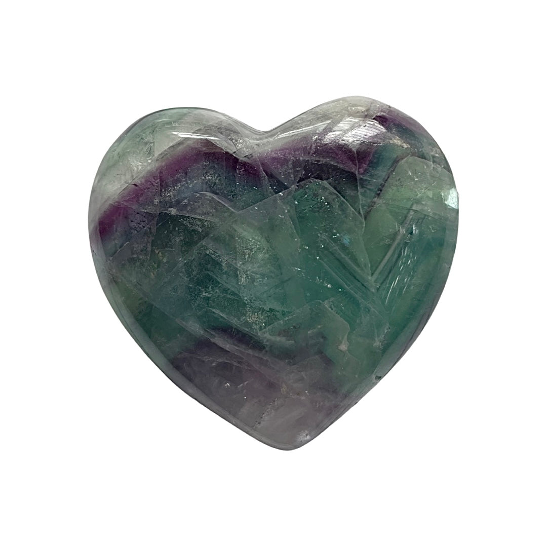 Fluorite Medium Puffy Heart