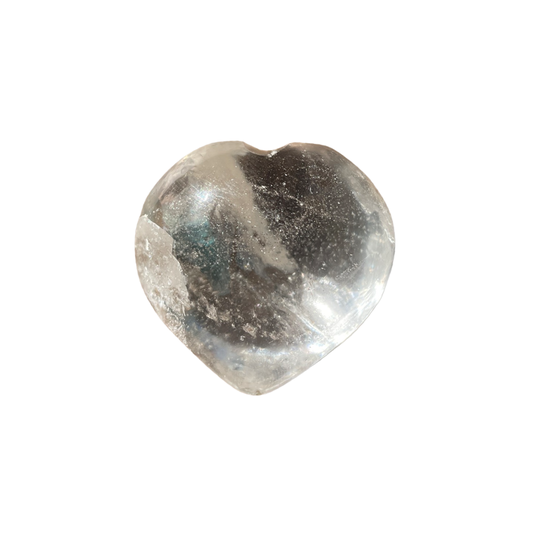 Clear Quartz Heart