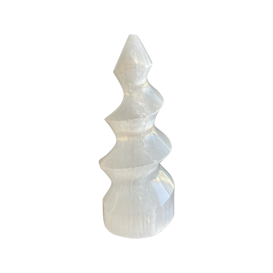 Selenite Spiral Tower