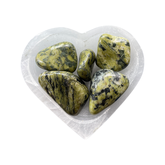 Nephrite Jade Tumbled Stone