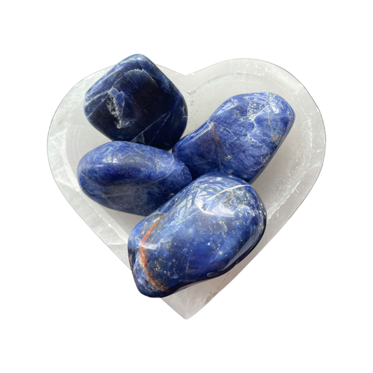 Blue Sodalite Large Tumbled Stone